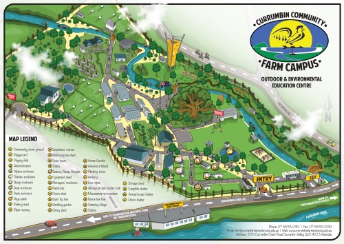Currumbin farm site map